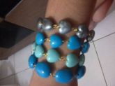 Mix pulseiras Azul