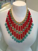 Maxi Colar vermelho