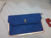 Bolsa caveira Azul